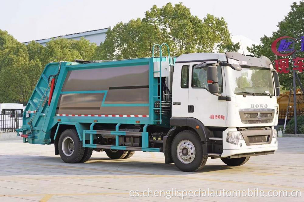 Howo 12cbm Garbage Compactor Truck 2 Jpg